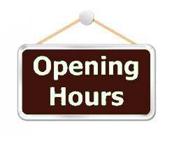 opening hours