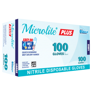 Microlite® PLUS Nitrile Disposable Gloves